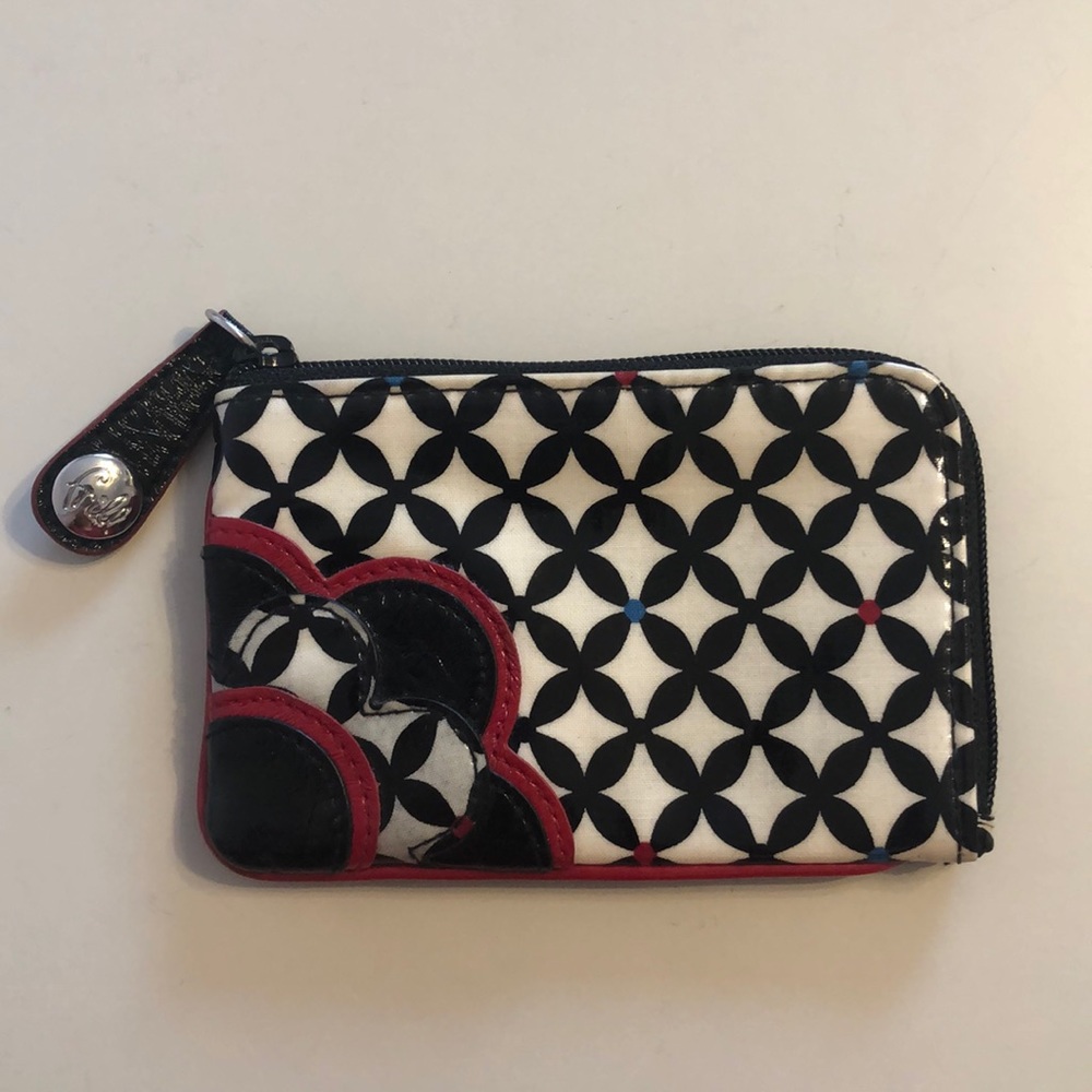 🎀 EUC Vera Bradley Barcelona Zip Coin Purse